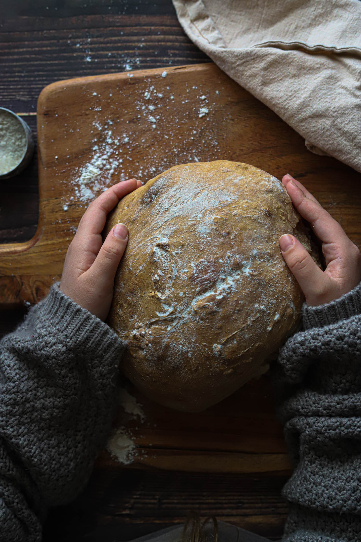 The Easiest Rustic Artisan Bread - Butternut And Sage